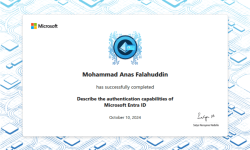 Describe the authentication capabilities of Microsoft Entra ID